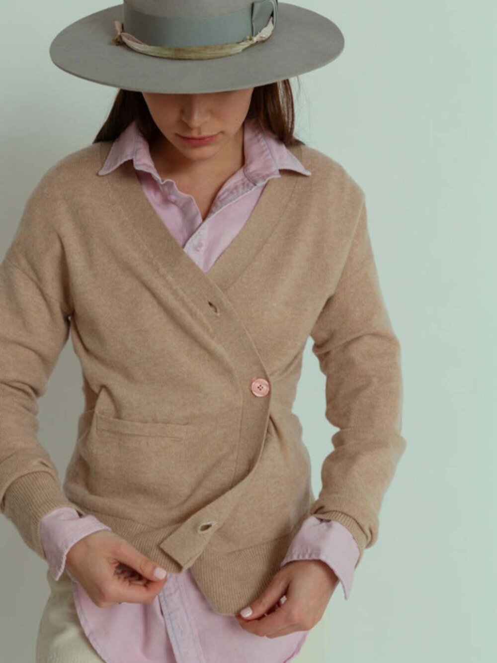 Wear Cisco Camel Cashmere Cardigan